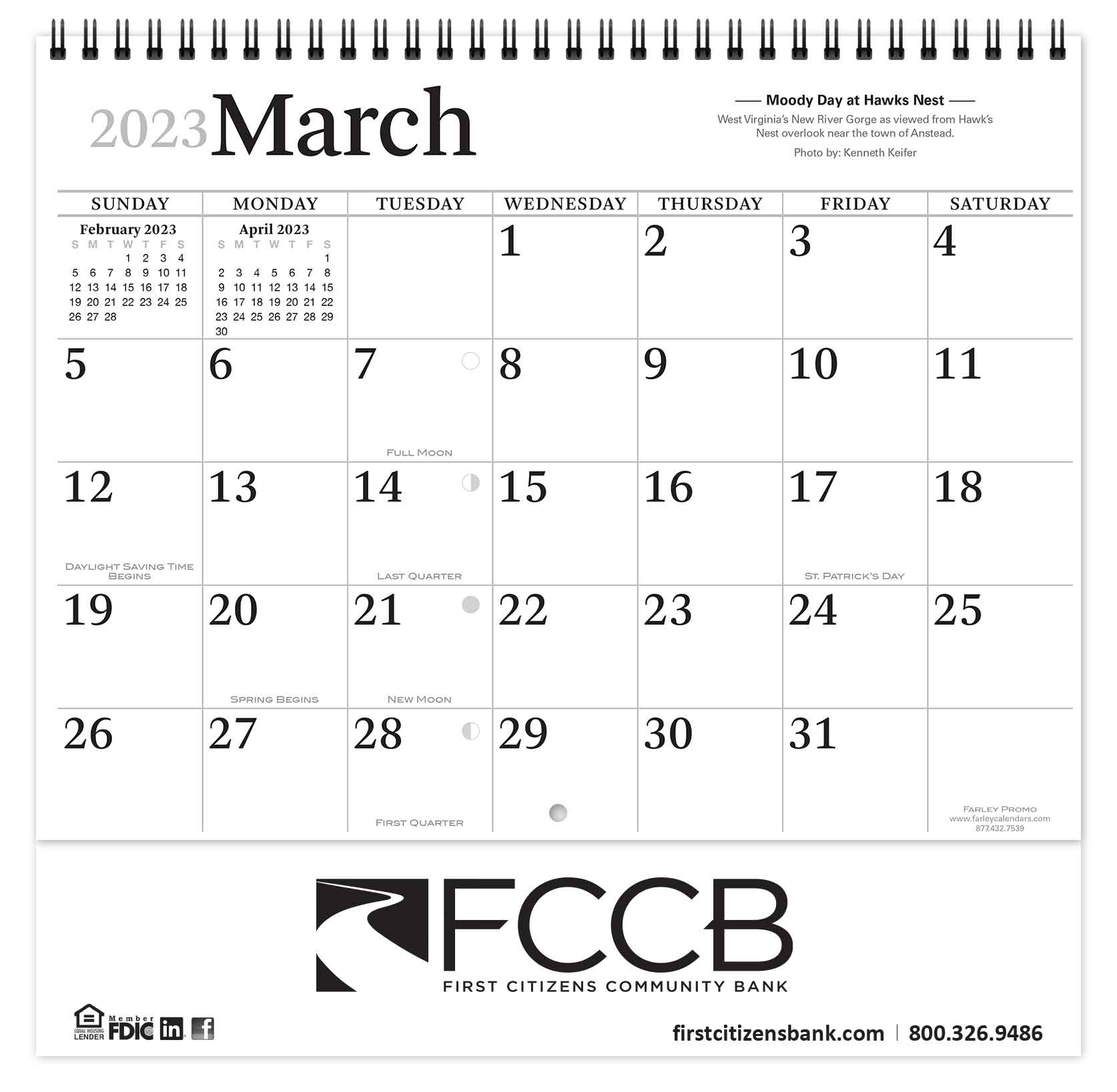 Country Roads Promotional Calendar The Farley Calendar Company