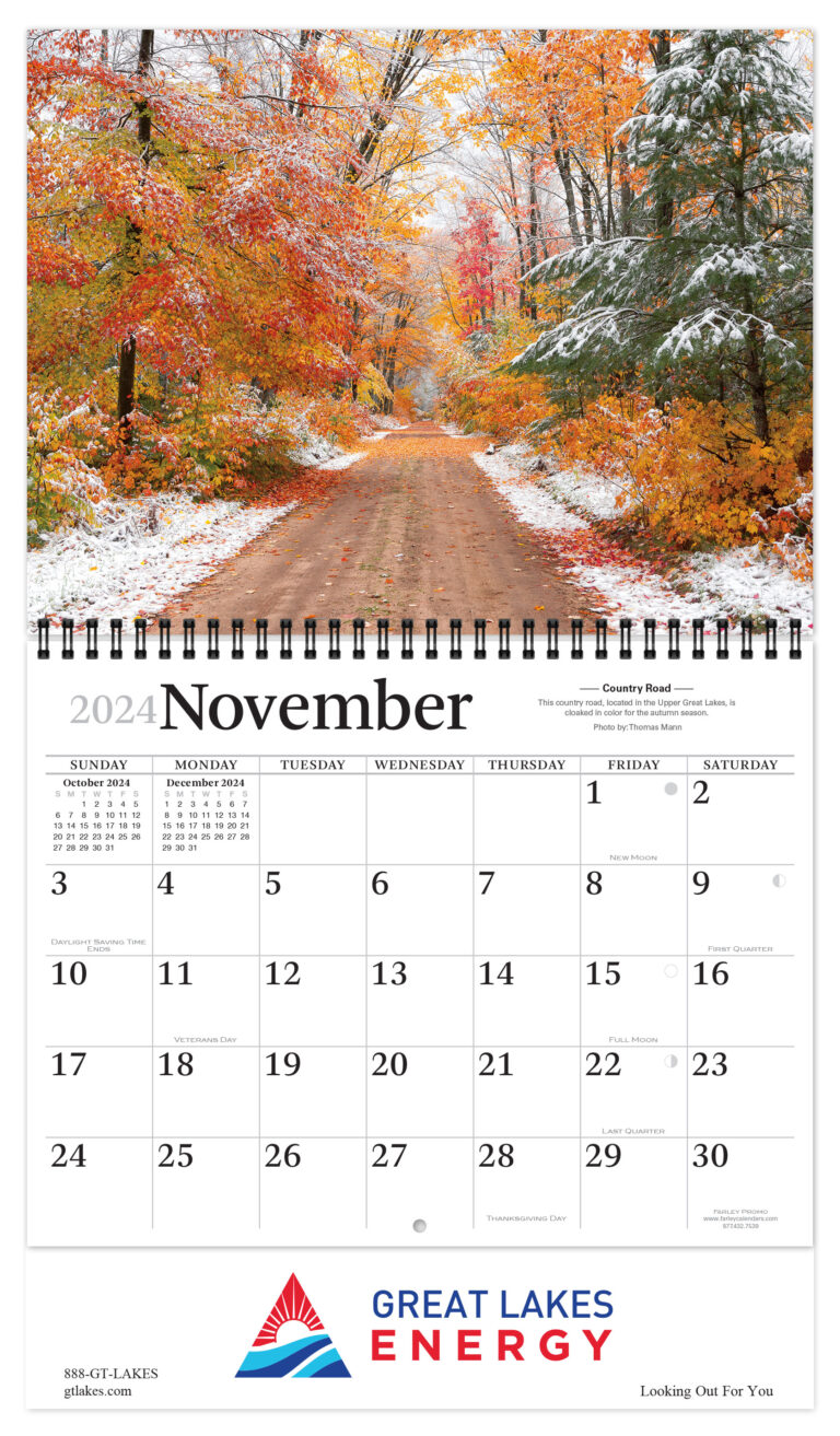 Country Roads Promotional Calendar The Farley Calendar Company