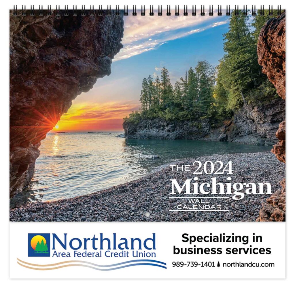 Michigan Promotional Calendar Farley Promo